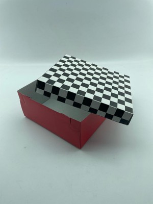 Feza Kutu 23X23X10 Hediyelik Kutu Kraft Kutu Karton Kutu Yılbaşı Kutusu Pasta Kutusu Kargo Kutusu (10 Adet)