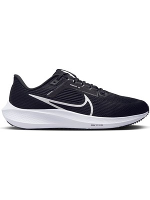 Nike Siyah - Gri - Gümüş Erkek Deri Koşu Ayakkabısı DV3853-001 Aır Zoom Pegasus 40