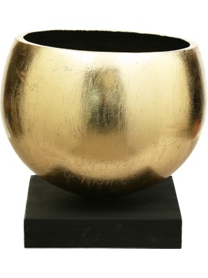 Vitale Fiber Glass Vazo Gold 38X28X35 cm AK.WLT0390
