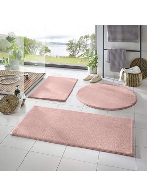 Kaplansoy Carpet 3 Lü Banyo Paspası Banyo Halısı Post Peluş