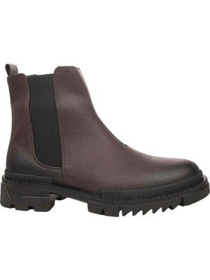 Liger Kauçuk Taban Erkek Chelsea Bot KAHVERENGİ