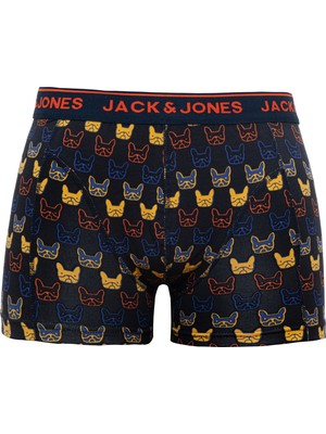 Jack & Jones Tekli Logo Desenli Boxer - Bulldog