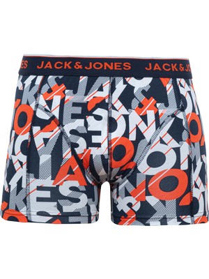 Jack & Jones Tekli Logo Desenli Boxer - Logo