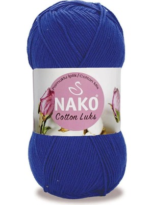 Nako Cotton Lüks 97561 Saks Örgü Ipi