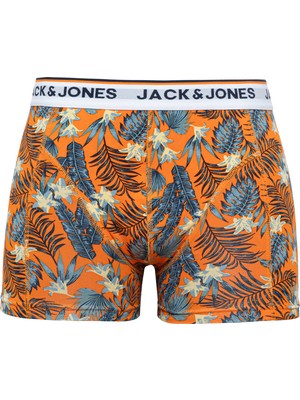 Jack & Jones Tropikal Desenli Tekli Boxer