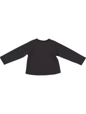 Panço Kız Çocuk Yıldız Nakış Detaylı Sweatshirt