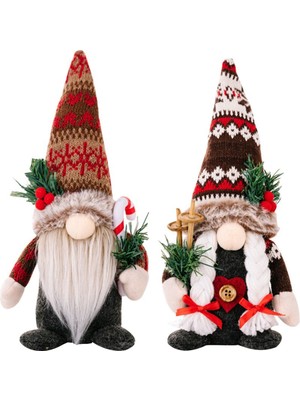 Sunshinee Noel Süslemeleri, Chrismtas Gnome Ev Dekorasyonu Iç Mekan, El Yapımı Noel Gnome, Masa Dekorasyonu Için Harika (Yurt Dışından)