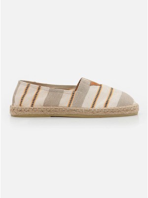 Su Espadril Lorenzo Bej Erkek Düz Espadril