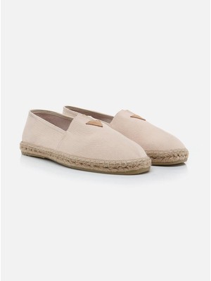 Su Espadril Laura Ekru Erkek Espadril