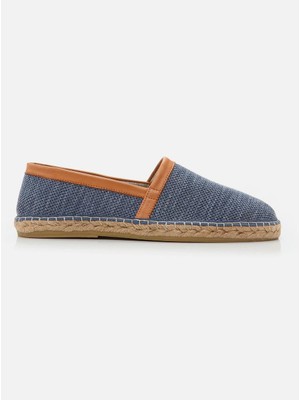 Su Espadril Mariso Indigo Mavi Erkek Espadril