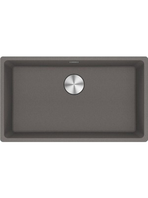 Franke Mrg 110-72 Granit Evye, Stone Grey, Tezgahaltı, Tek Hazne, 72X40 cm
