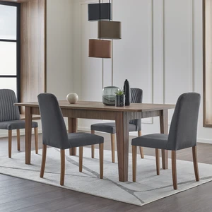 Enza Home Pavia Açılır Yemek Masası - Ceviz