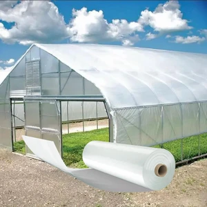 Harman Sera Plastik 10X20 Metre Sera Naylonu  Şeffaf Naylon Branda Sera Örtüsü Ambalaj Naylonu