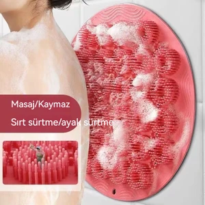 Tembel Sırt Ovma Ayak Fırçası-Banyo Masajı (Yurt Dışından)