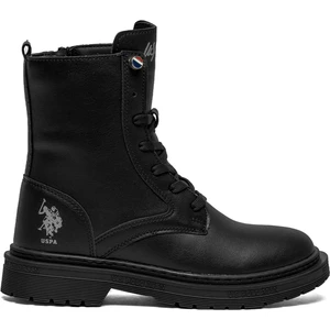 U.S. Polo Assn. 101397725 Dalia Kadın Düz Bot Siyah