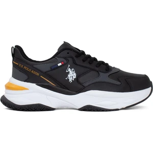 U.S. Polo Assn. 101392158 Solidar Erkek Klasik Sneaker Siyah