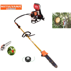 Japon Sırt Tırpan + Yüksek Dal Budama Makinesi 4.2kw 5.7hp