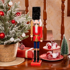 Karaca Home New Year Yılbaşı Nutcracker With Sword 55 cm