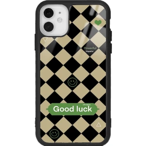 Apple iPhone 11 Good Luck Tasarımlı Glossy Telefon Kılıfı