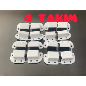 4 Takım 17*25 Sineklik Köşe Pabucu