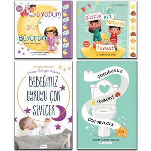 Uyudum Büyüdüm - Elveda Bez Merhaba Tuvalet - Bebeğiniz Uykuyu Çok Sevecek - Çocuğunuz Tuvaleti Çok Sevecek - Sinem Gerger Akınal