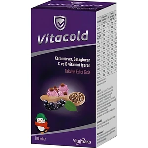 Vitamin Mineral Kara Mürver Beta Glukan Şurup 100 ml