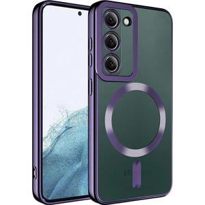 Samsung Galaxy S22 Kılıf Kamera Lens Korumalı Magsafe Şarj Destekli Renkli Yumuşak Kapak