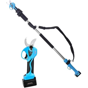 Sc 8608A Ekransız Uzatma Aparatlı Akülü Budama Makası 38MM 2 Akü