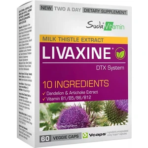 Suda Vitamin Livaxine Milk Thistle Extract 60 Veggie Kapsül