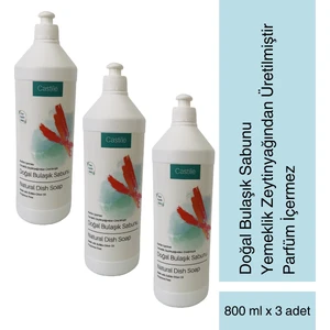 Doğal Bulaşık Sabunu Elde Yıkama 800 ml 3'lü