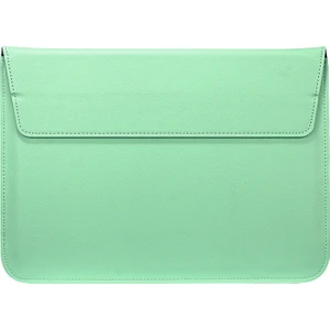 Novstrap Apple Macbook Pro M3 16 Inç A2991 ile Uyumlu Deri Kılıf Çanta Sleeve Standlı Içi Kumaş
