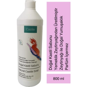 Doğal Kastil Sabunu - Sıvı El Sabunu 800 ml