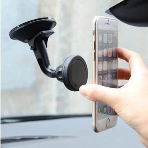 My Black Araç Içi 360 Dönebilen Mıknatıslı Vakumlu Telefon Tutucu Cam Için Mini Boyut