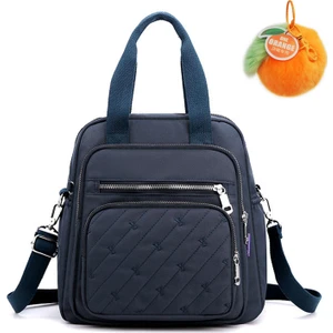 One Orange Kadın Günlük Omuz, El ve Sırt Çantası - Koyu Mavi (Yurt Dışından)