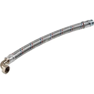 Irka Dirsekli Fleks Hortum Galvaniz 1'' - 50 cm