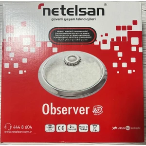 Observer Klasik Sensörlü Çift Duylu Armatür (Ampulsuz)Netelsan