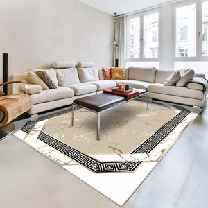Dijital Baskı Yıkanabilir Kaymaz Taban Dekoratif Salon Halısı Mutfak Halısı