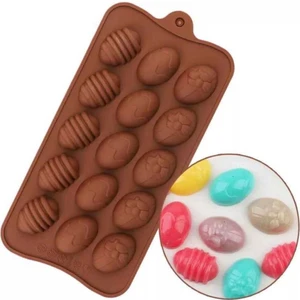 Çikolata Kalıbı Silikon Yumurta (Ymr-21)