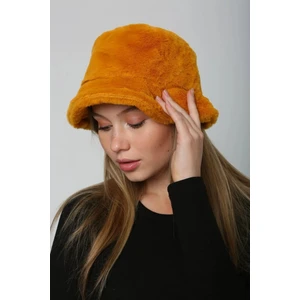Saria Moda Peluş Bucket Şapka