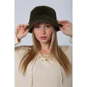Saria Moda Peluş Bucket Şapka