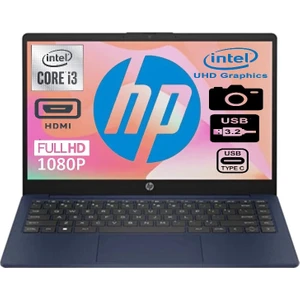 Hp 14-EP0014NT Intel Core I3-N305 8gb 512GB SSD Dos 14" Fhd 80D20EA Gece Mavisi Laptop