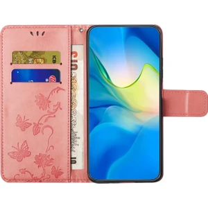 Samsung Galaxy A25 5g Kazşıcı Pu Deri Deri Cüzdan Telefon Kılıf Stand Kapağı (Yurt Dışından)