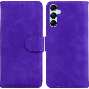 Samsung Galaxy A15 4g Kılıf Ince Uygun Cüzdan Düz Renk Pu Deri Cep Telefon Kabuğu (Yurt Dışından)