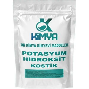 Ok Kimya Potasyum Kostik Potas Hidroksit Kostik 2,5 kg