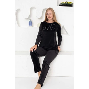 Kadın Pijama Takımı Katife