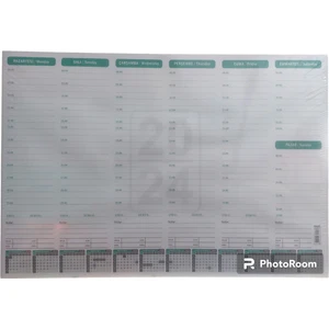 GENC DIJITAL BASKI 2024 Masa Ajandası