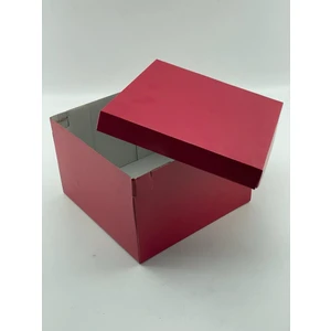 Feza Kutu 23X23X15 Hediyelik Kutu Kraft Kutu Karton Kutu Yılbaşı Kutusu Pasta Kutusu Balon Kutusu (5 Adet)