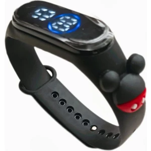 Indirim Durağı Renkli Figürlü Dokunmatik Dijital Çocuk Saati