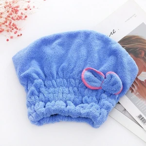 Saç Kurutma Bonesi Kafa Havlusu Duş Bonesi Islak Saç Kurulama Bonesi Mikrofiber Tüm Saçlara Uyumlu