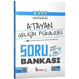 Hoca Kafası Yayınları KPSS Eğitim Bilimleri Gelişim Psikolojisi Atayan Soru Bankası